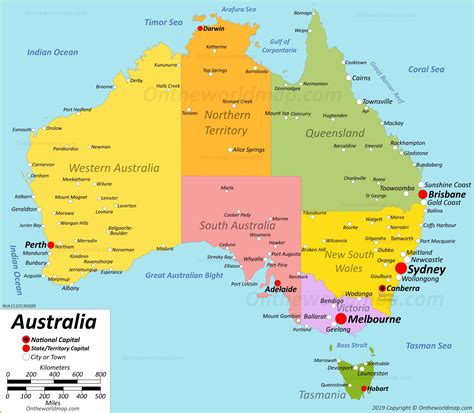 list of cities in australia